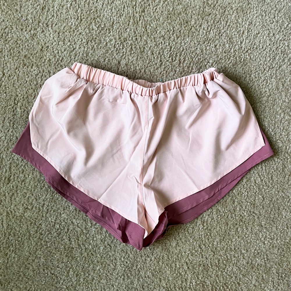 Pink Lily Athletic Shorts NWOT